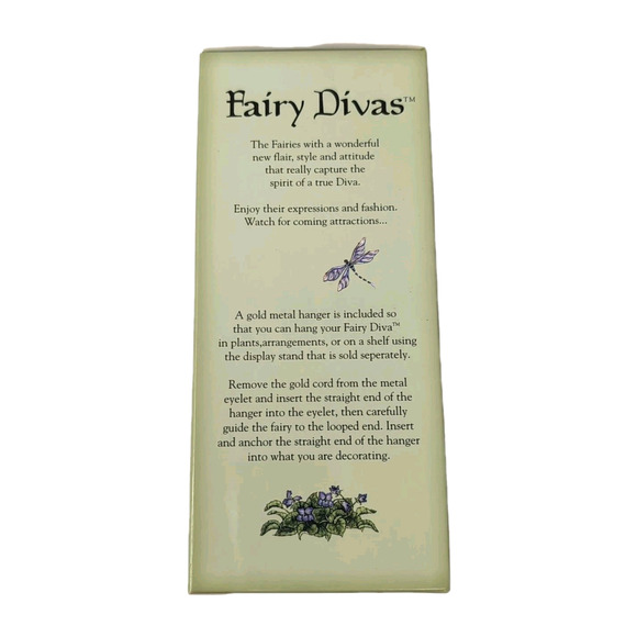 Fairy Divas Amy Brown CORNFLOWER 87817 Fantasy Mythical Magic Hanging Figurine - Picture 7 of 9